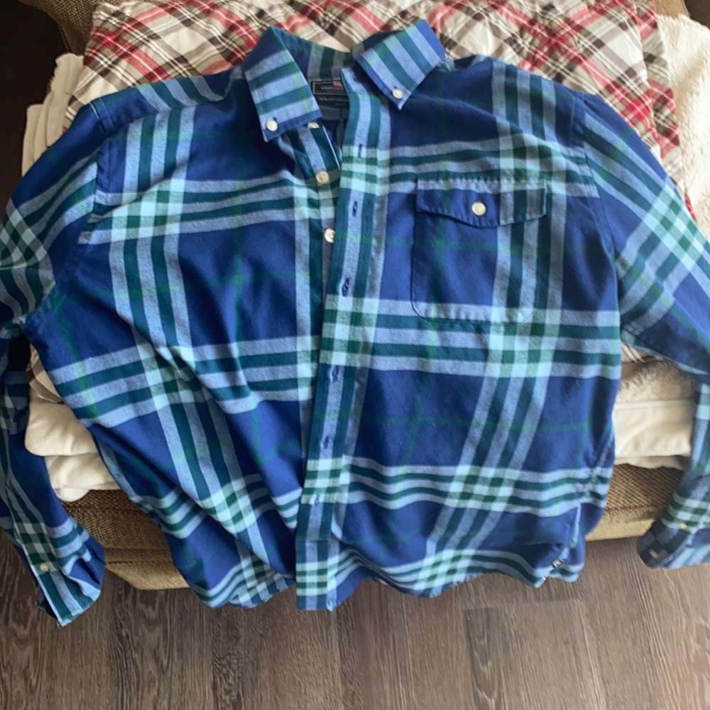 Vineyard Vines Crosby Button-Down Flannel Shirt